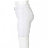 Bermuda Shorts-White