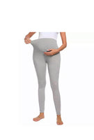 Maternity leggings-Light Grey